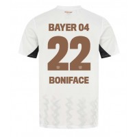 Bayer Leverkusen Victor Boniface #22 Bortatröja 2024-25 Korta ärmar